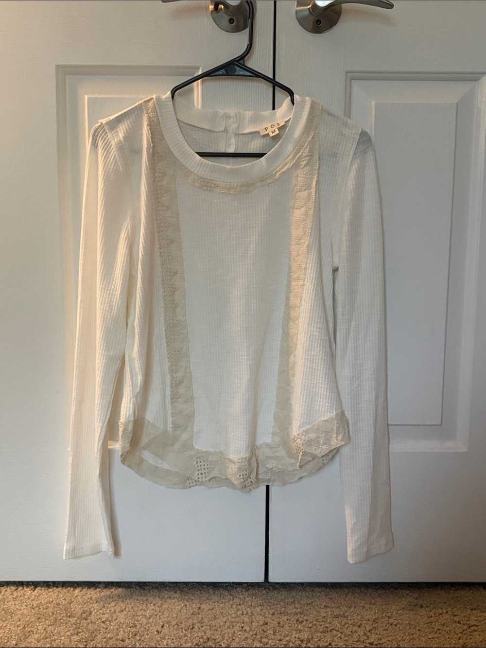 White POL top